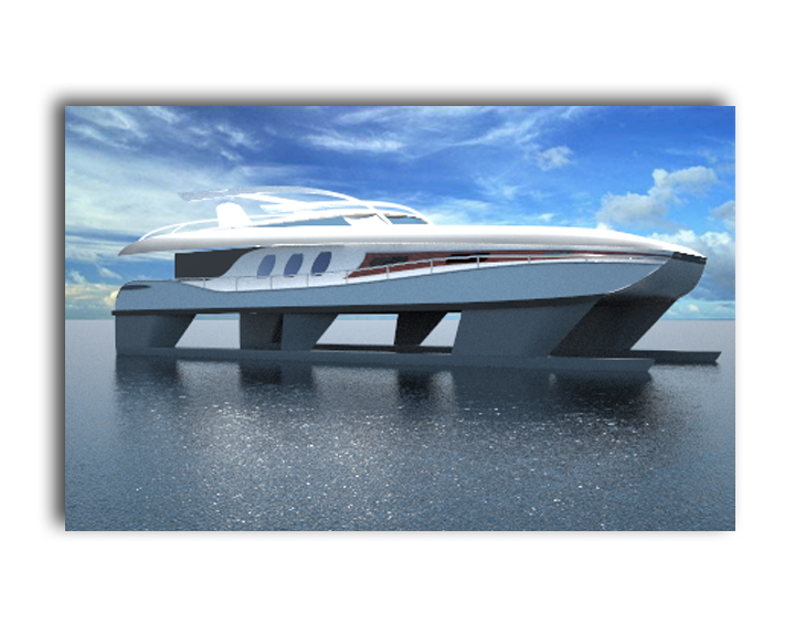 ... modern technology: STABILITY 66 Hybrid SWATH LUXURY MODEL